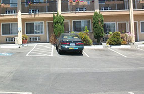 FREE AND AMPLE PARKING
